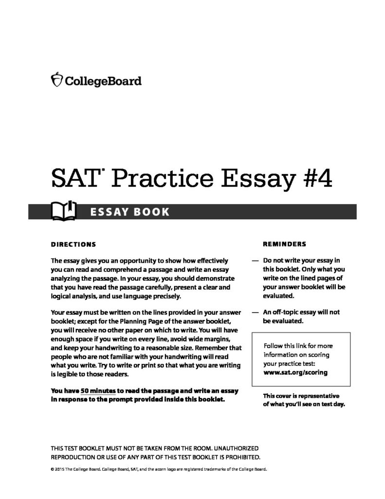 sat writing practice test 1