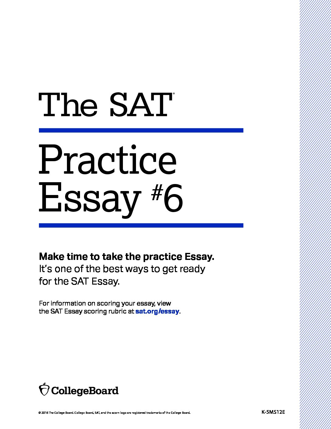 The SAT Essay: Overview (article) | Khan Academy